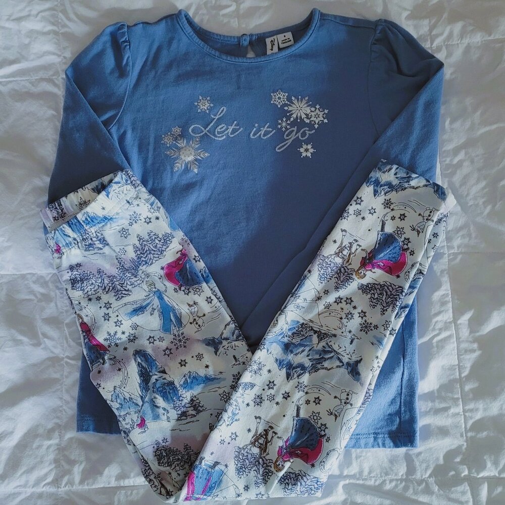 Disney x Janie and Jack Frozen 2-Piece Outfit 8